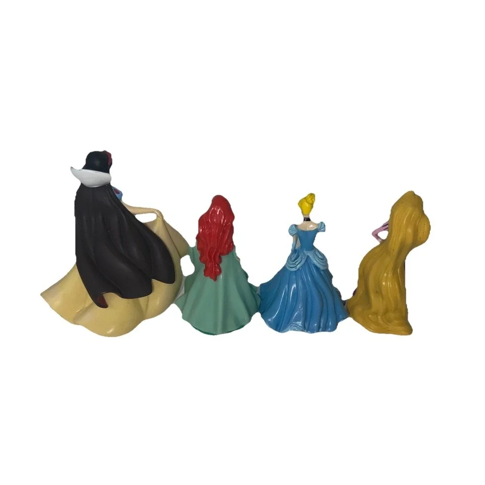 (B30/4)Disney Princess 4Pc Set Figurine Play or Cake Topper